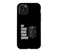 SysAdmin Programmer My Code Runs Your Server Coque pour iPhone 11 Pro