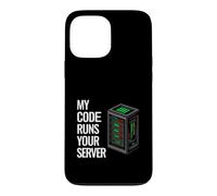 SysAdmin Programmer My Code Runs Your Server Coque pour iPhone 13 Pro Max