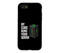 SysAdmin Programmer My Code Runs Your Server Coque pour iPhone SE (2020) / 7/8