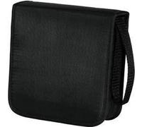 Hama Pochette (pour 40 CD/DVD/Blu-Ray, classeur de Rangement, Gain de Place pour Le Bureau, Le Salon et la Maison, étuis de Transport) Noir