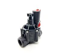 SYSCZPWC Électrovanne d'irrigation 3/4" 1" 1-1/4" 1-1/2" 2" for Jardin agricole et paysager avec réglage du débit(DC Latching(9-20V)-Closed,1 inch)