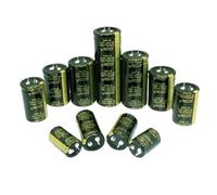 SYSCZPWC Lot de 2 condensateurs électrolytiques Audio 25 V, 35 V, 63 V, 100 V, 200 V, 250 V, 400 V, 450 V, 6800 UF, 10000 UF, 22000 UF, for amplificateur HiFi, Faible ESR(50V15000UF 30x50)