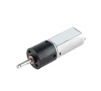 SYSCZPWC Mini-Moteur à Engrenages CC Haute Vitesse CHP-16GP-050 de 16 mm avec réducteur planétaire 12 V/24 V for Instruments de précision(Package A,DC12V i256 62rpm)