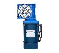SYSCZPWC Moteur à régulation de Vitesse 200 W avec boîtier de réduction RV40, Moteur Avant et arrière à Couple élevé et Faible Vitesse, Moteur 220 V(6IK200RA1-CF-RV40 90rpm)