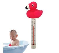 Sysdisen Piscine Flottant - Piscine sans Fil | avec Spa à cormince pour thermomètre d'eau d'aquarium incassable