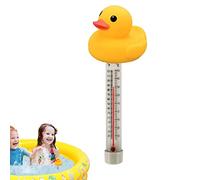 Sysdisen Thermomètre Flottant Canard | température Piscine Canard,avec Un thermomètre Piscine en Train couler Mignon éclats cormince pour la Maison