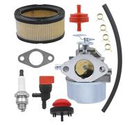 SYSKANT 640052 Carburateur avec filtre Tune Up Kit compatible avec Tecumseh 640349 640054 640058 640058A HMSK80 HMSK85 HMSK90 HMSK100 HSMK110 LH318SA LH358SA 8HP 9HP 100 Souffleuse à neige 0HP