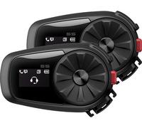 Sena 5S, système de communication double Noir Noir