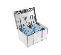 Festool Boîte de disques abrasifs 578192 – Ø 150 mm – Grains 60, 80, 120, 150, 180, 220 – 1 set