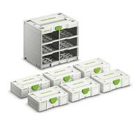 Festool 577816 SYS3-RK/6 M 337-Set Systainer³ Rack