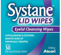 Systane Lot de 30 lingettes nettoyantes pour paupières Pack of 4