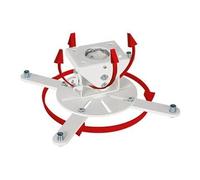 B-TECH System 2 BT899XL - Kit de montage (système de montage au plafond) - extra large - pour projecteur - avec micro-réglage - verrouillable - blanc - montable au plafond, fixation sur poteau Blanc