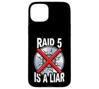 System Administrator Raid 5 is A Liar Server Tech Coque pour iPhone 15 Plus