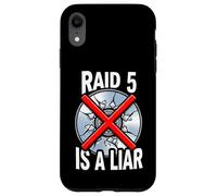 System Administrator Raid 5 is A Liar Server Tech Coque pour iPhone XR