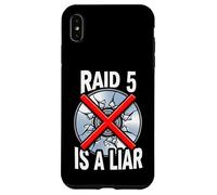 System Administrator Raid 5 is A Liar Server Tech Coque pour iPhone XS Max