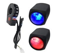 System Audio Sonore Moto - Haut-parleur Guidon | Haut-parleur Moto | Stéréo Universel 12-80V pour VTT, Amplificateur Radio USB AUX, Qualité sonore HiFi, Matériau ABS
