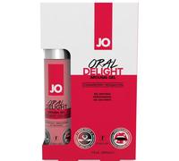 System JO Oral Delight Gel Stimulant Pour Le Clitoris Fraise 30ml