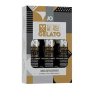 System JO – Gel lubrifiant comestible Tri-Me Gelato aromatisé coffret 3x30 ml