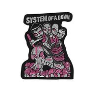 System Of A Down Purple Écusson Patch en fer brodé sur accessoire