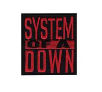 System Of A Down Red Alternative Me Écusson Patch en fer brodé sur accessoire