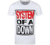 Générique System of a Down T-Shirt Triple Stack Box Homme Blanc