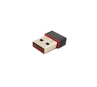 SYSTEM-S Adaptateur USB 802.11n WiFi N150 Dongle WLAN Antenne 150 Mbps en Noir