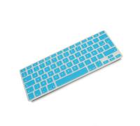 System-S AZERTY Couverture de Clavier en Silicone pour MacBook Pro 13" 15" 17" iMac MacBook Air 13" Turquoise