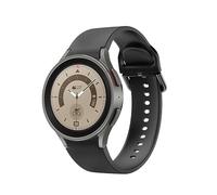 System-S Bracelet 20mm en Silicone pour Samsung Galaxy Watch 5 4 Smartwatch Noir, Noir, Eine Grösse