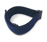 System-S Bracelet de 22 mm en nylon pour Fitbit Versa 4/Versa 3/Sense 2/Sense/Versa Lite/Versa 2/Versa Smartwatch en noir, Noir, Eine Grösse, Classique