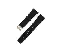 System-S Bracelet en Silicone pour Samsung Galaxy Gear Fit 2 SM-R360 Noir 19 cm