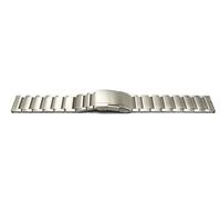 System-S Bracelet en titane 22 mm avec boucle déployante pour smartwatch gris, métallisé/gris, Eine Grösse, Métallisé/Gris, Eine Grösse