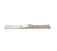 System-S Bracelet en titane 22 mm avec boucle déployante pour Smartwatch Huawei en gris, métallisé/gris, Eine Grösse, Métallisé/Gris, Eine Grösse