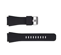 System-S Bracelet flexible en silicone 20 mm pour montre connectée Samsung Galaxy Watch 4 Noir, Noir, Eine Grösse, Classique