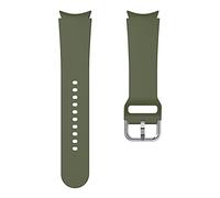 System-S Bracelet flexible en silicone 20 mm pour montre connectée Samsung Galaxy Watch 4 Vert, vert, Eine Grösse, Classique