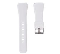 System-S Bracelet flexible en silicone 22 mm pour montre connectée Samsung Gear S3 en blanc, Blanc., Eine Grösse, Classique