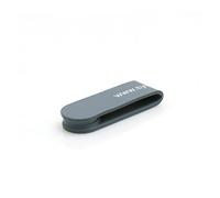 System-S Câble Clip magnétique Serre-câbles Clip de câble pour Ecouteurs Earphones Câble Gris