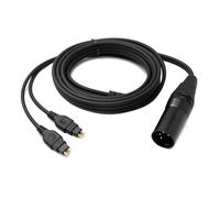 System-S Câble de rechange 2 m XLR 4 broches pour adaptateur casque Sennheiser HD 660 650 600 580