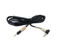 System-S Câble de rechange audio - 150 cm - Câble auxiliaire tressé - Contrôle du volume - Protection anti-torsion pour casque Sennheiser HD598 HD5XX