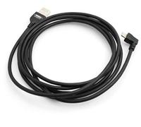 SYSTEM-S Câble Micro USB 2.0 coudé à 90 degrés (Gauche/mâle), Adaptateur, câble de données et câble de Charge, 140 cm