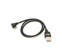 System-S Câble Micro USB 2.0 Fiche coudée 90 ° Angle (Gauche/Mâle) Adaptateur Câble de données et de Chargement, 50 cm