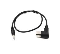 System-S Câble MIDI 50 cm DIN 5 broches vers prise jack 3,5 mm AUX coudée