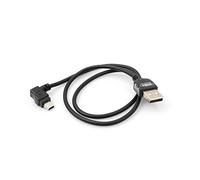 System-S Câble Mini USB, 50 cm, connecteur coudé vers la Gauche (90°)