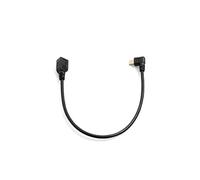 System-S Câble Mini USB coudé à Gauche vers Mini USB Femelle câble de Charge et de données 25 cm