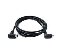 System-S Câble S-Video 50 cm DIN 4 broches mâle vers mâle double angle