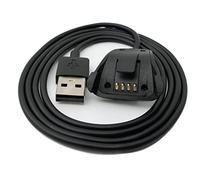 System-S Câble USB 2.0 - 100 cm - Câble de charge pour montre connectée TomTom Runner 2 3 Spark 3 - Noir