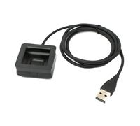 System-S Câble USB 2.0-93 cm - Station de charge pour montre intelligente Fitbit Blaze - Noir