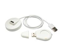System-S Câble USB 2.0 de 100 cm pour Xiaomi Watch S3 2 Pro 2 H1 - Adaptateur Amovible - Blanc