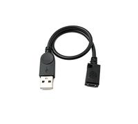 System-S Câble USB 2.0 Mini B femelle vers type A mâle Noir 30 cm