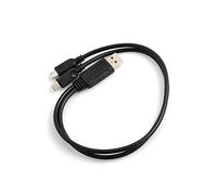 System-S Câble Y USB 2.0 type A répartiteur vers 2 câbles micro USB 39 cm