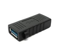 System-S COM-Four Adaptateur USB 3.0 Type A Femelle vers Femelle Noir